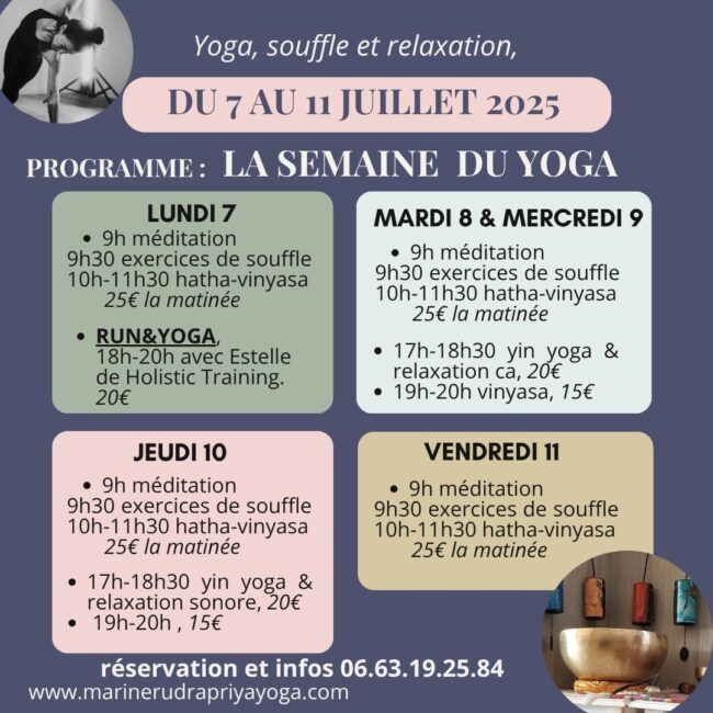 La semaine du Yoga